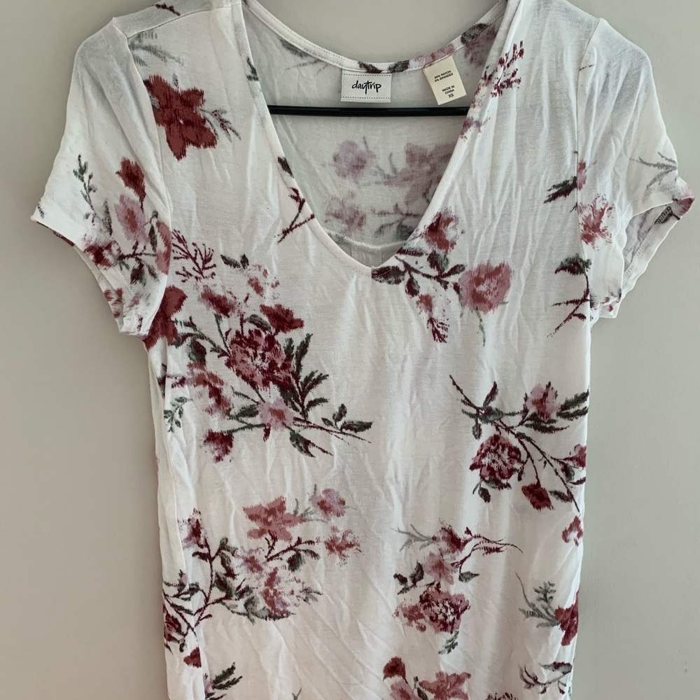 SOLD ON M | Floral Daytrip Shirt | Size XS